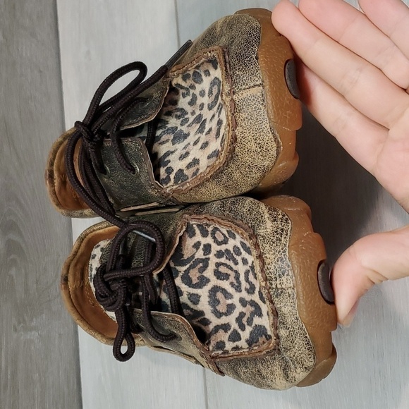 Twisted X Womens Driving Moc Leather Loafer Slip on shoes sz 5.5M - Picture 5 of 15